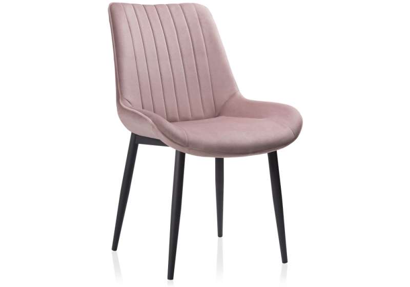 Стул на металлокаркасе Seda light purple (54x62x85). 